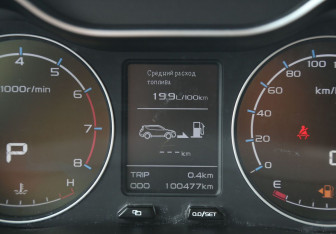 Подержанный автомобиль Geely Emgrand X7 2019 года (17 фото)