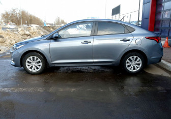 Подержанный автомобиль Hyundai Solaris Sedan 2019 года (8 фото)