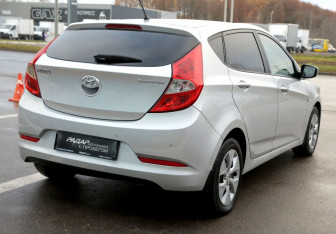 Подержанный автомобиль Hyundai Solaris Hatchback 2015 года (6 фото)