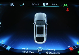 Подержанный автомобиль Geely Tugella 2023 года (20 фото)